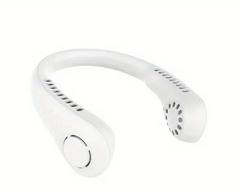 Portable Neck Hanging Mini Leafless Fan (Rechargeable)