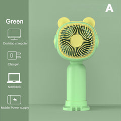 Kawaii Mini Handheld Fan - Portable Summer Cooling Fan