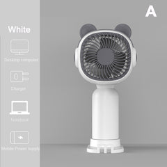 Kawaii Mini Handheld Fan - Portable Summer Cooling Fan
