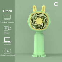 Kawaii Mini Handheld Fan - Portable Summer Cooling Fan